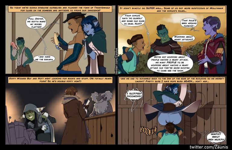 Jester Gets Around porn comic picture 18