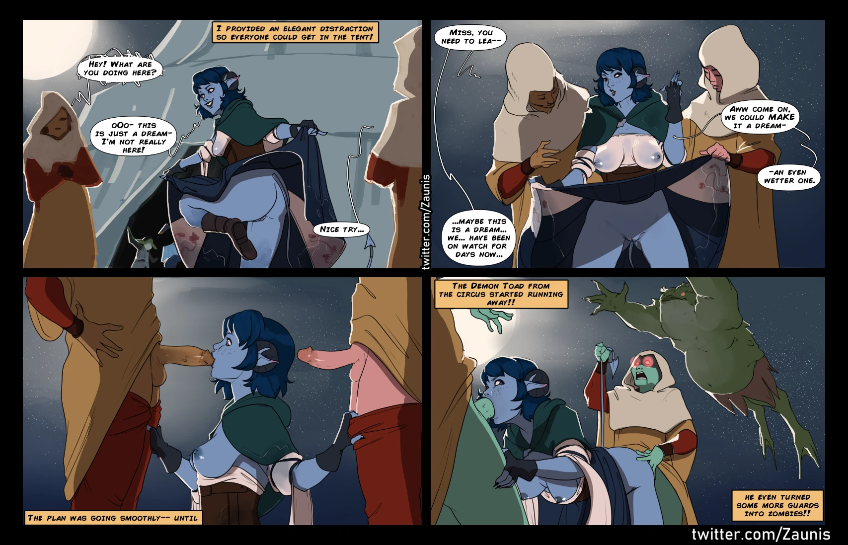 Jester Gets Around porn comic picture 25
