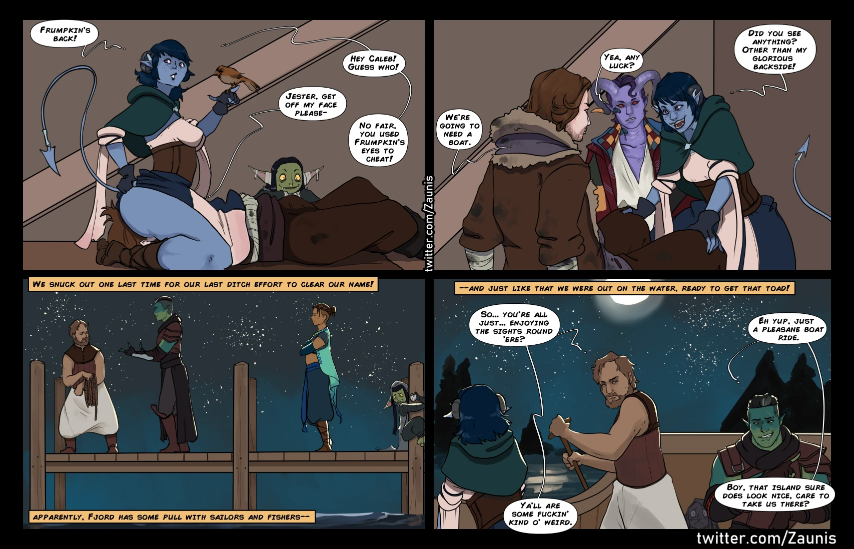 Jester Gets Around porn comic picture 33