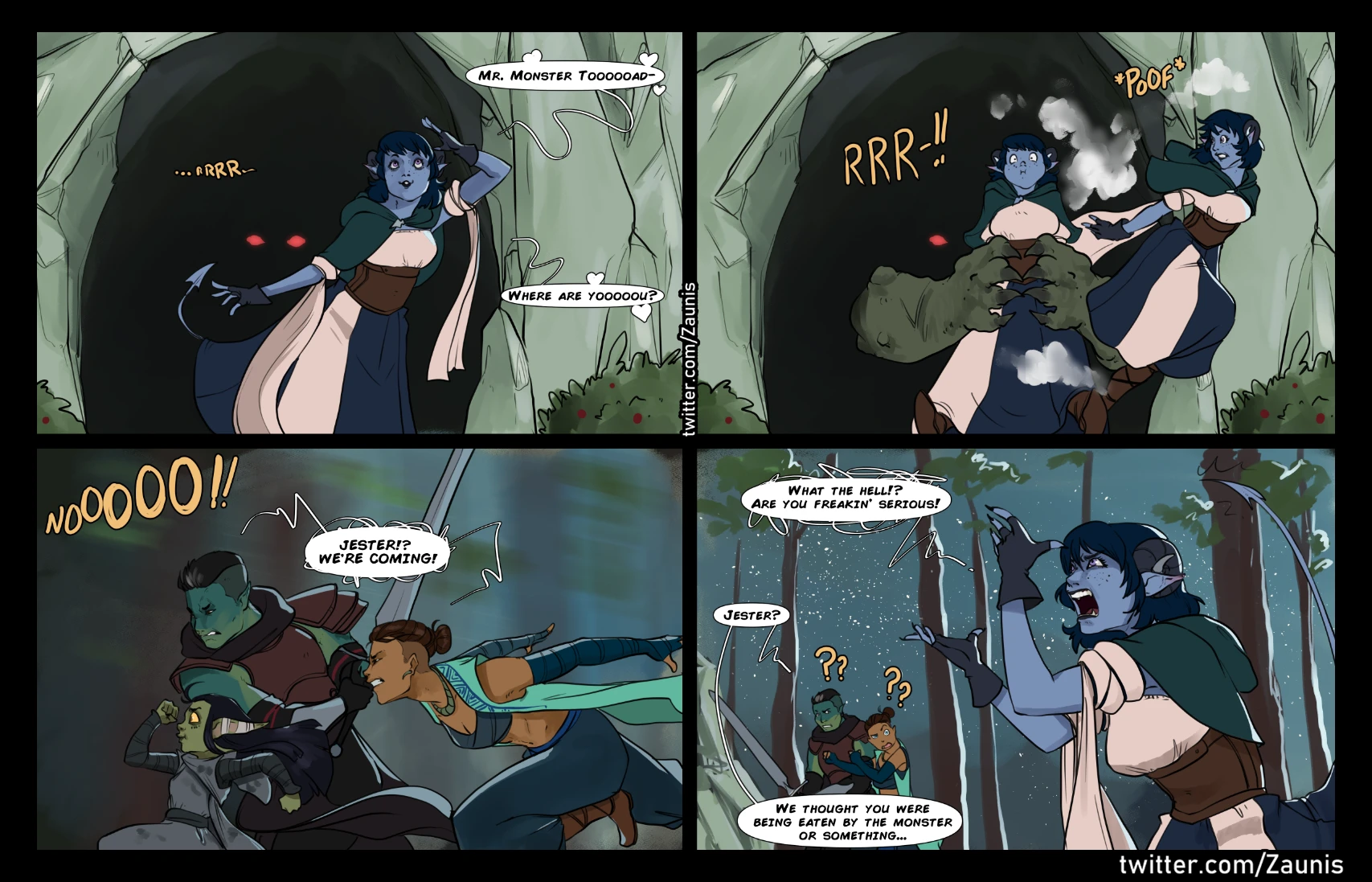 Jester Gets Around porn comic picture 35