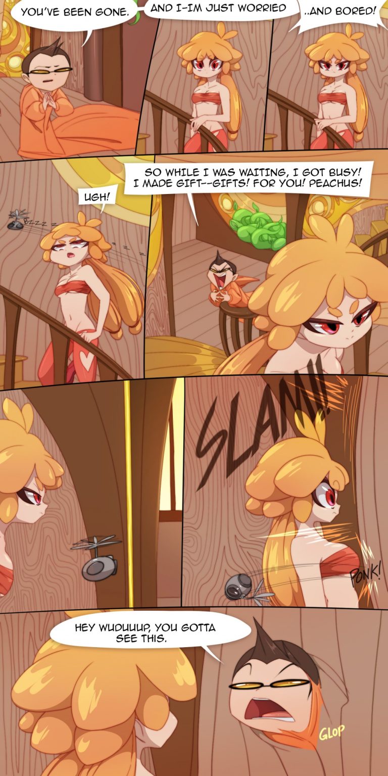 Juizzy Fruits: Peachy’s New Friends porn comic picture 20