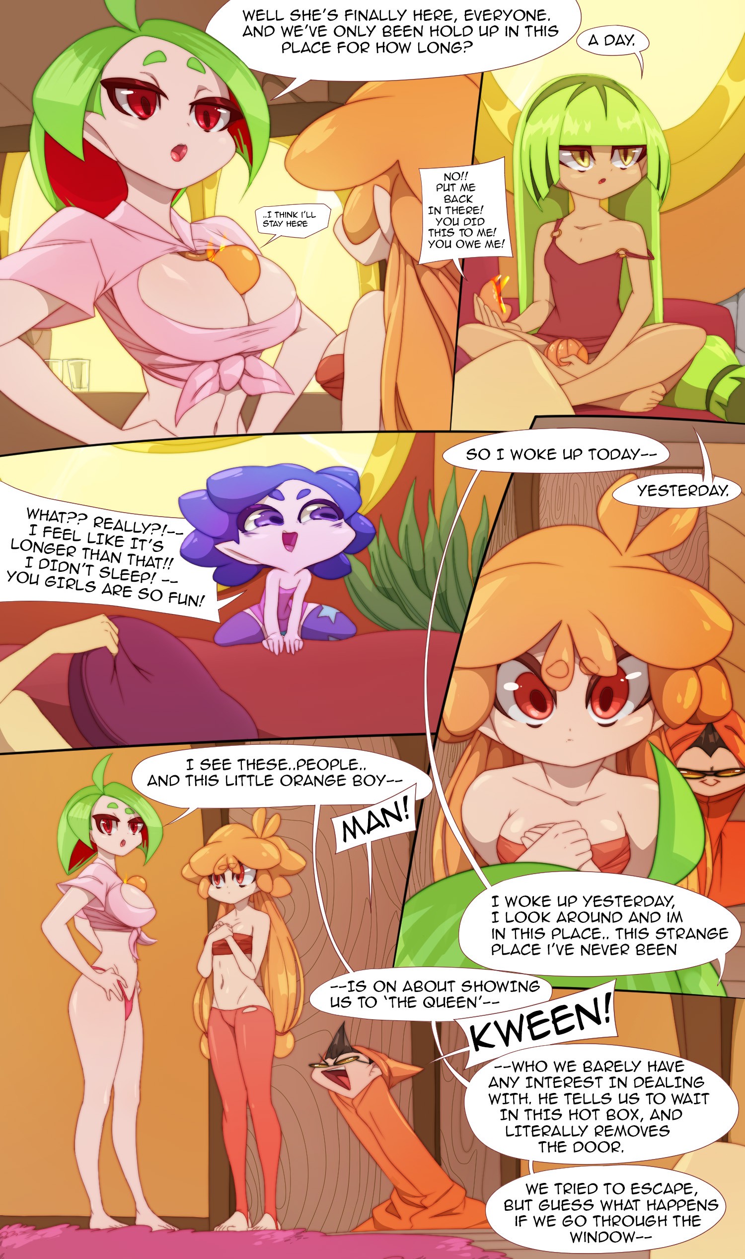 Juizzy Fruits: Peachy’s New Friends porn comic picture 26