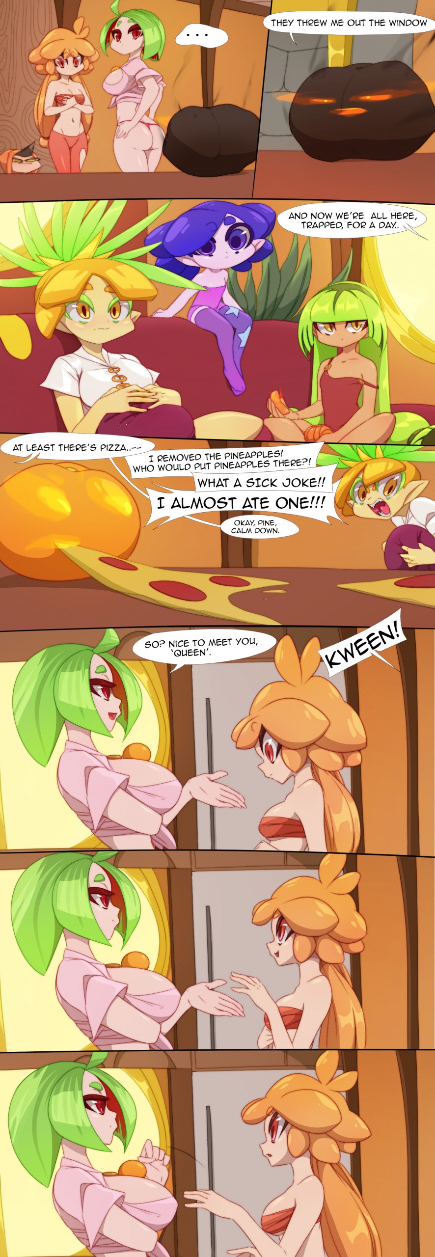 Juizzy Fruits: Peachy’s New Friends porn comic picture 27