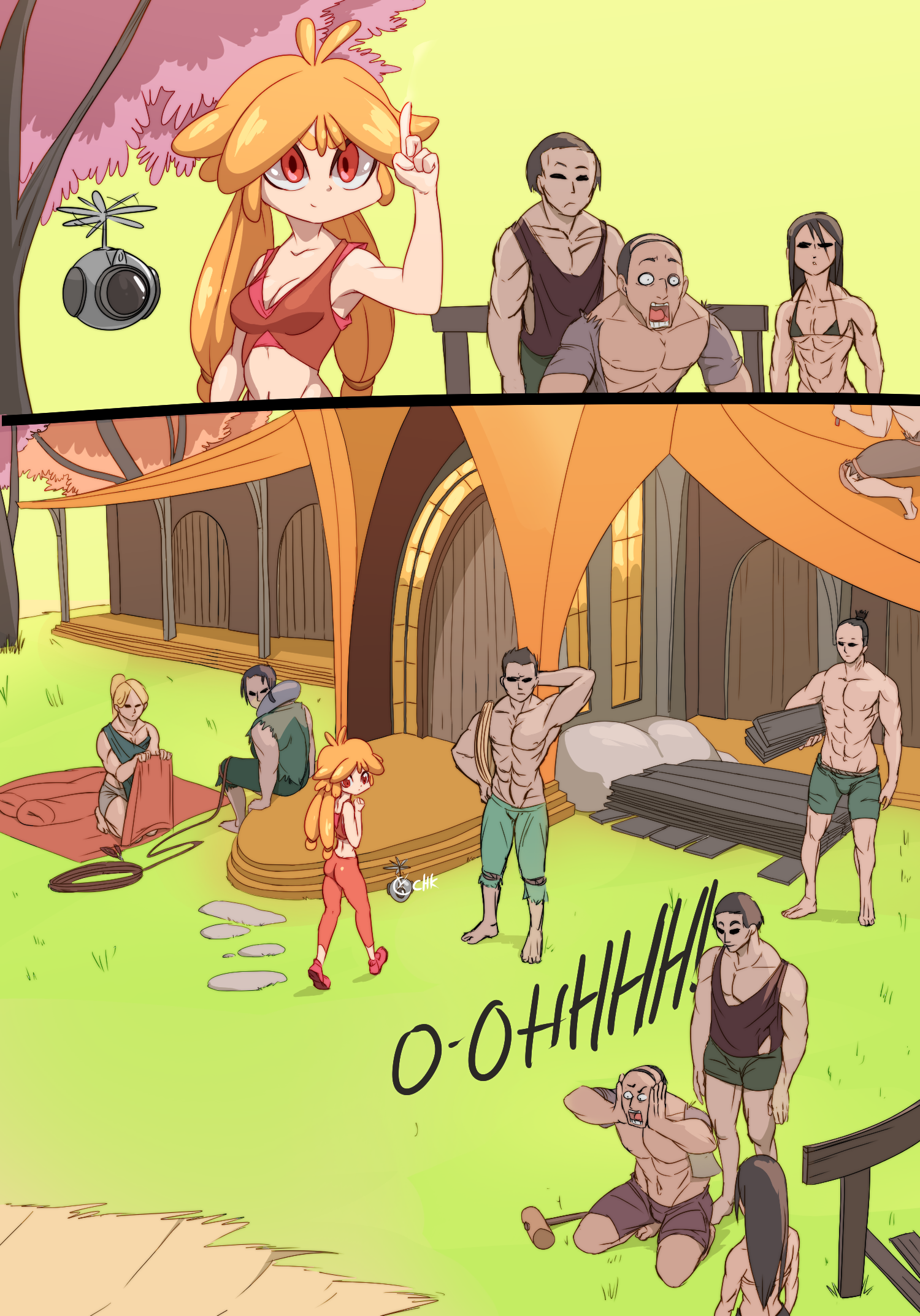 Juizzy Fruits: Peachy’s New Friends porn comic picture 6