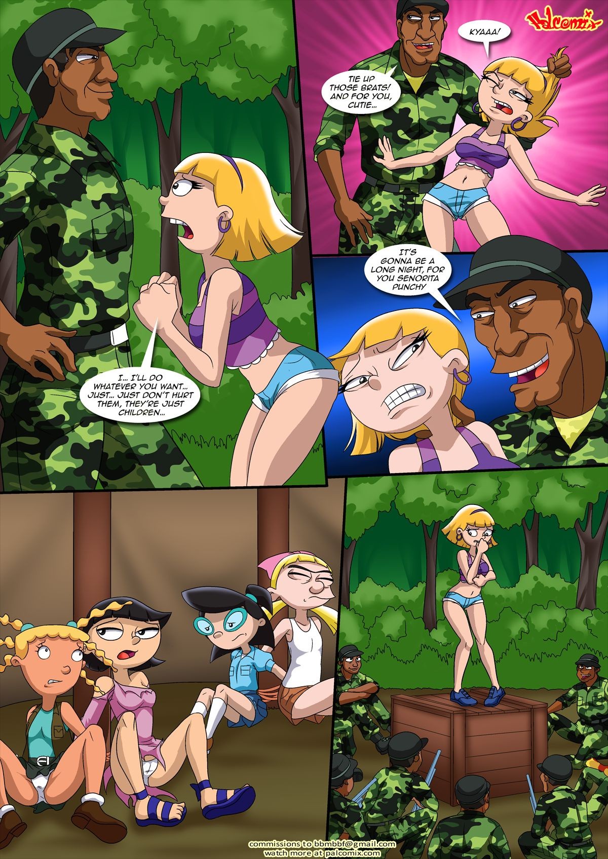 Jungle Hell porn comic picture 10