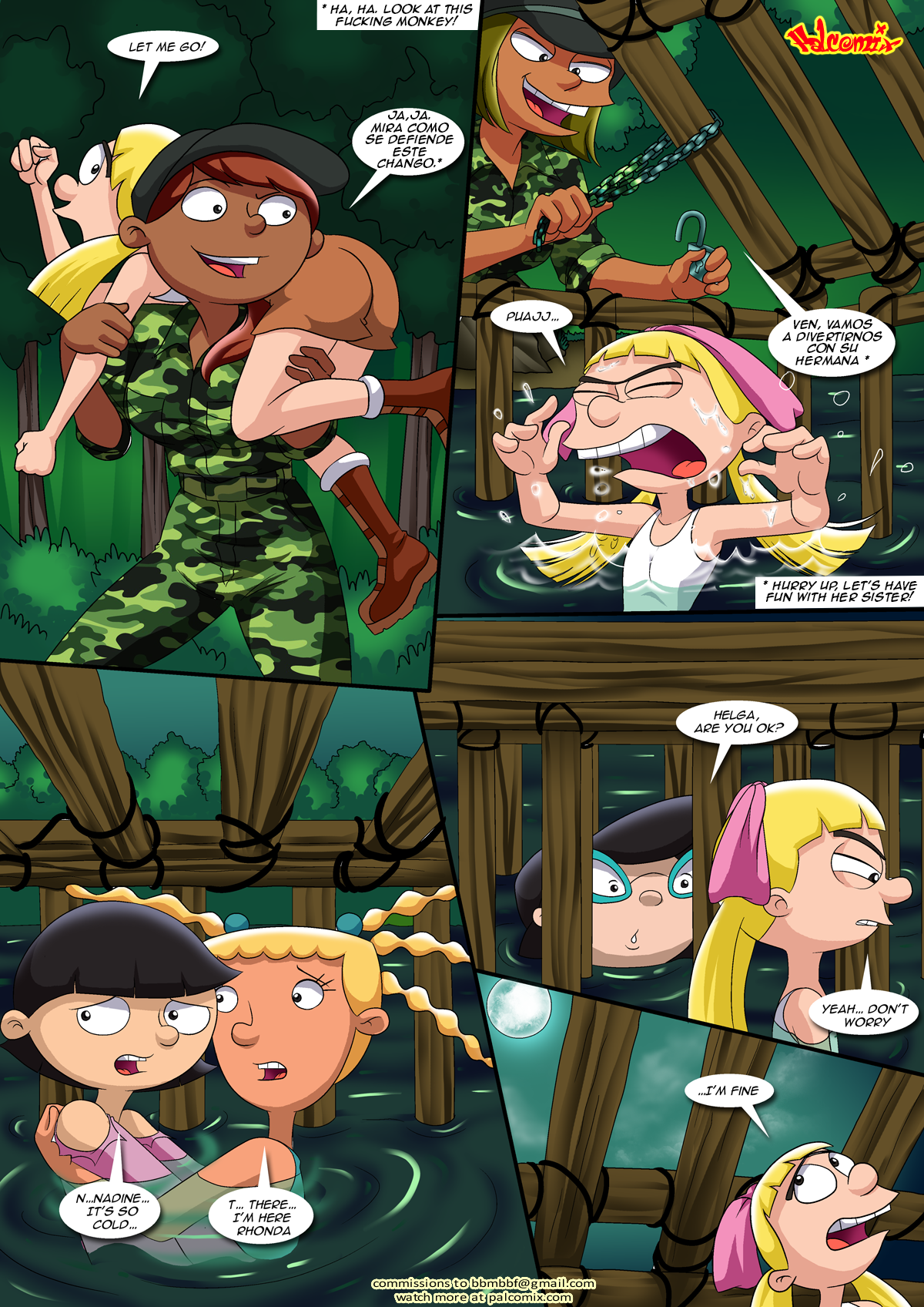 Jungle Hell porn comic picture 17