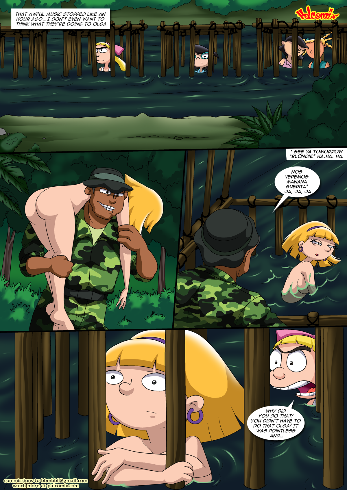 Jungle Hell porn comic picture 18