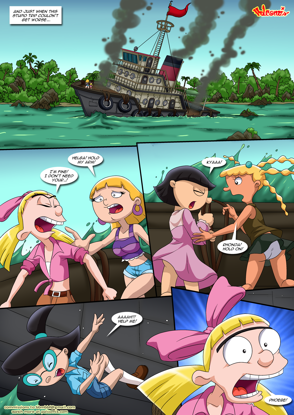 Jungle Hell porn comic picture 2