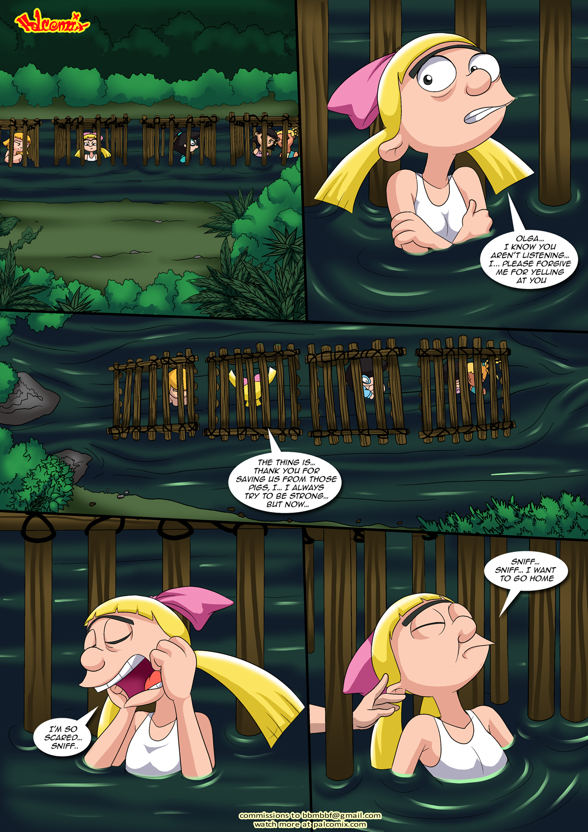 Jungle Hell porn comic picture 20