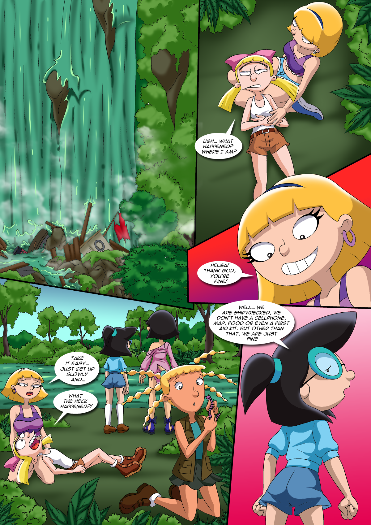 Jungle Hell porn comic picture 4