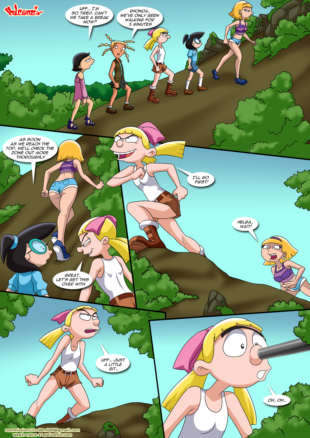Jungle Hell porn comic picture 6
