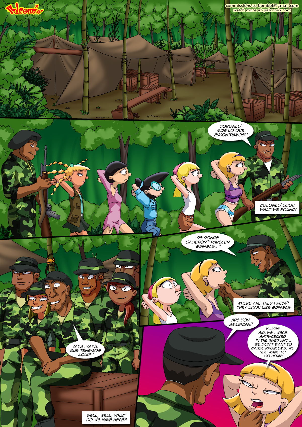 Jungle Hell porn comic picture 7