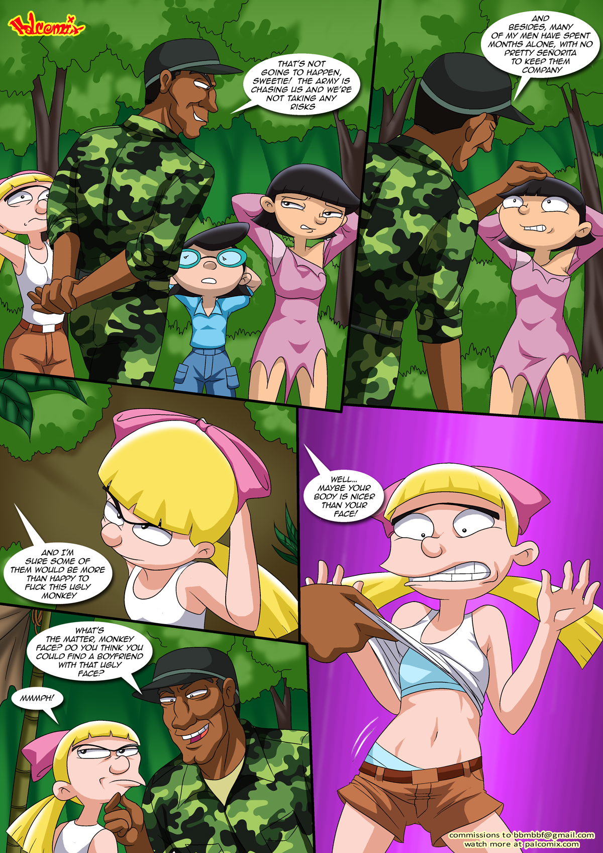 Jungle Hell porn comic picture 8