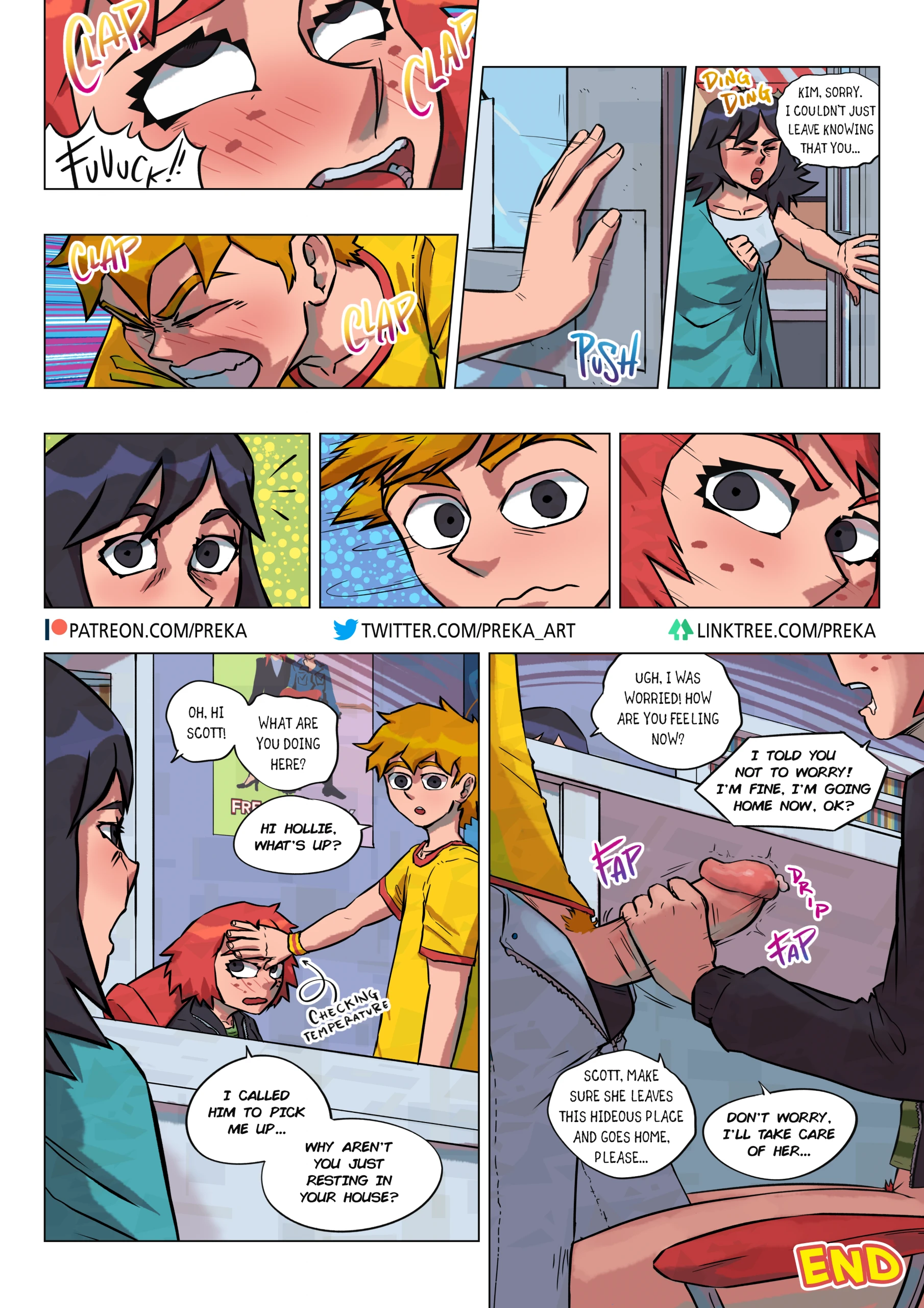 Kim Pine's Payday porn comic picture 27
