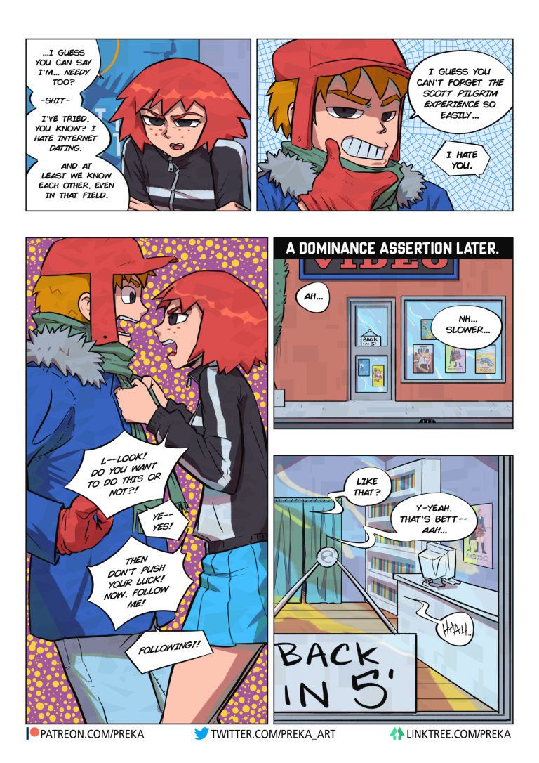 Kim Pine's Payday porn comic picture 7