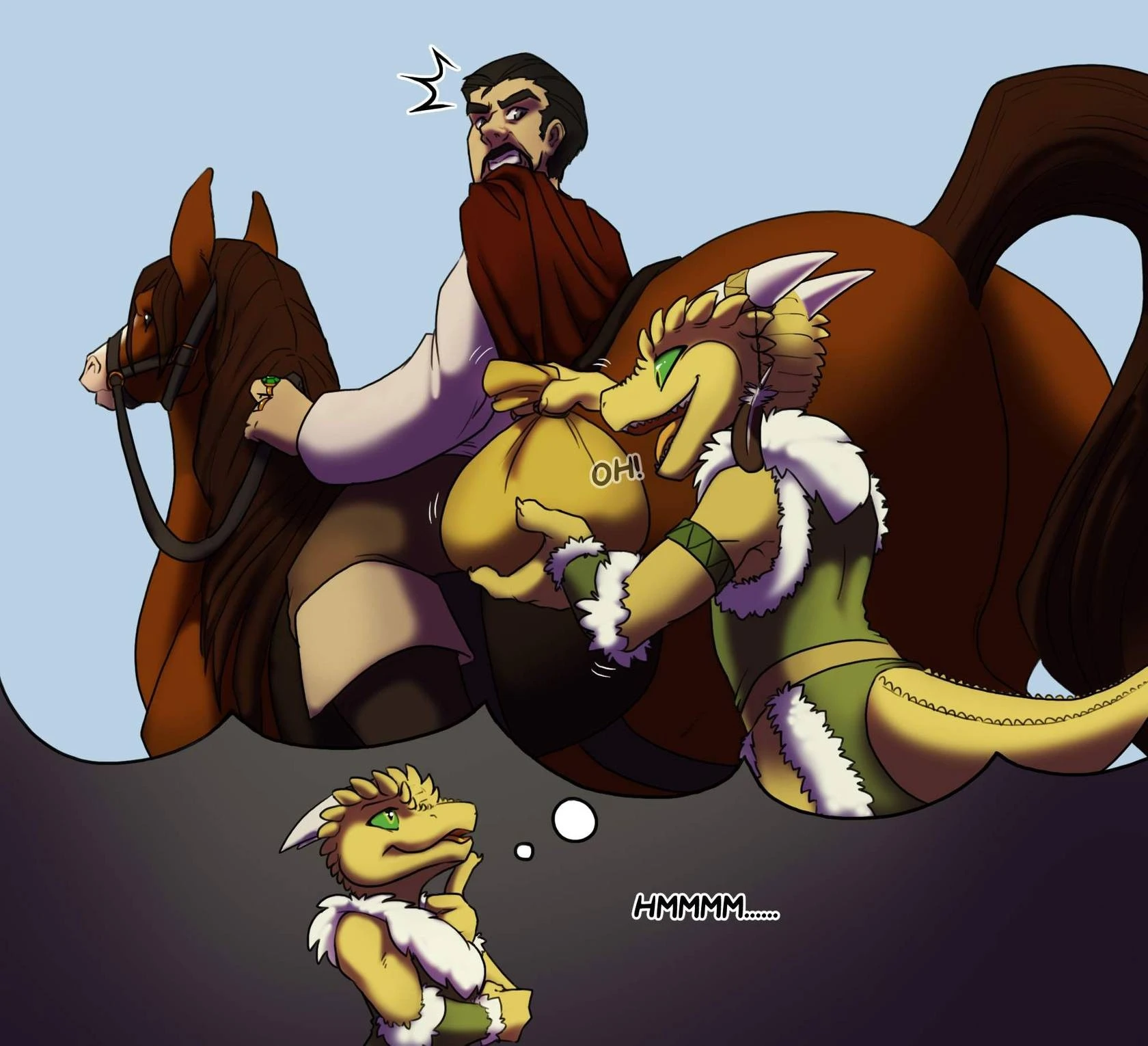 Kobold Adventures! porn comic picture 10