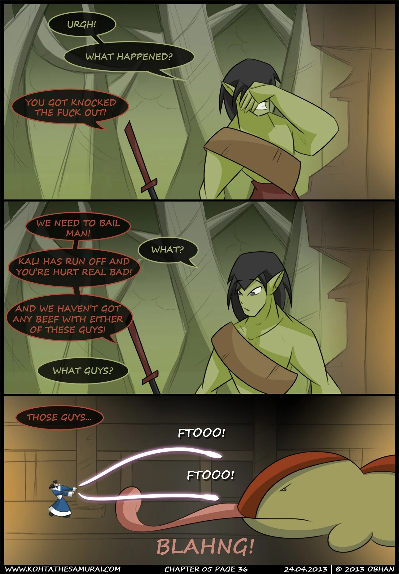 Kohta The Samurai 01-05 porn comic picture 106