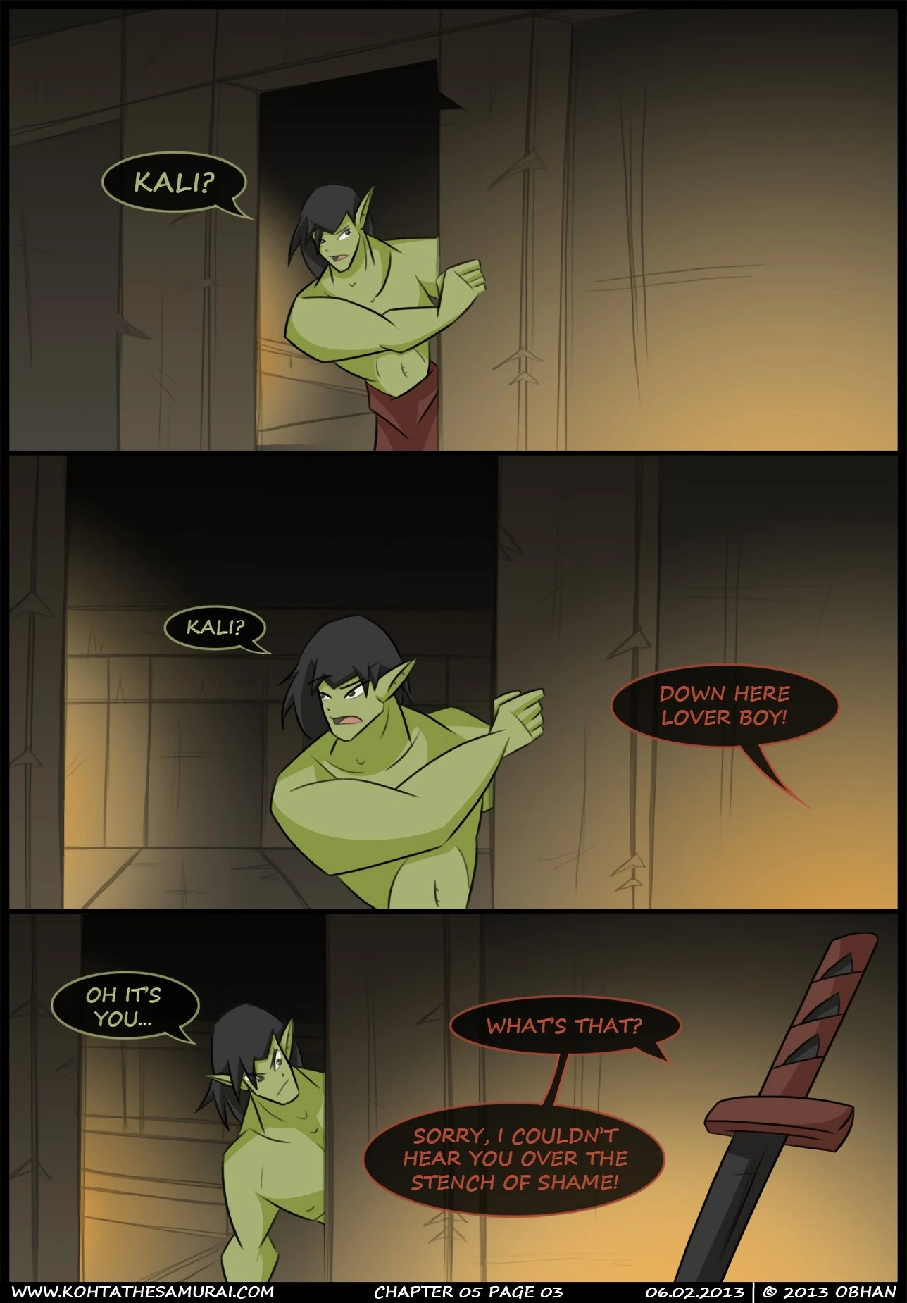 Kohta The Samurai 01-05 porn comic picture 73