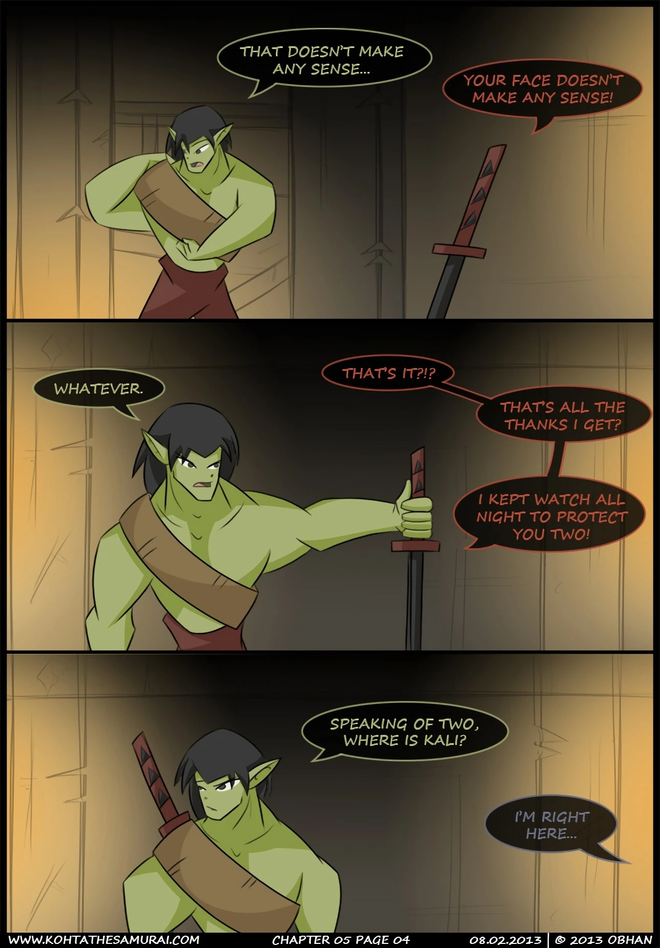 Kohta The Samurai 01-05 porn comic picture 74