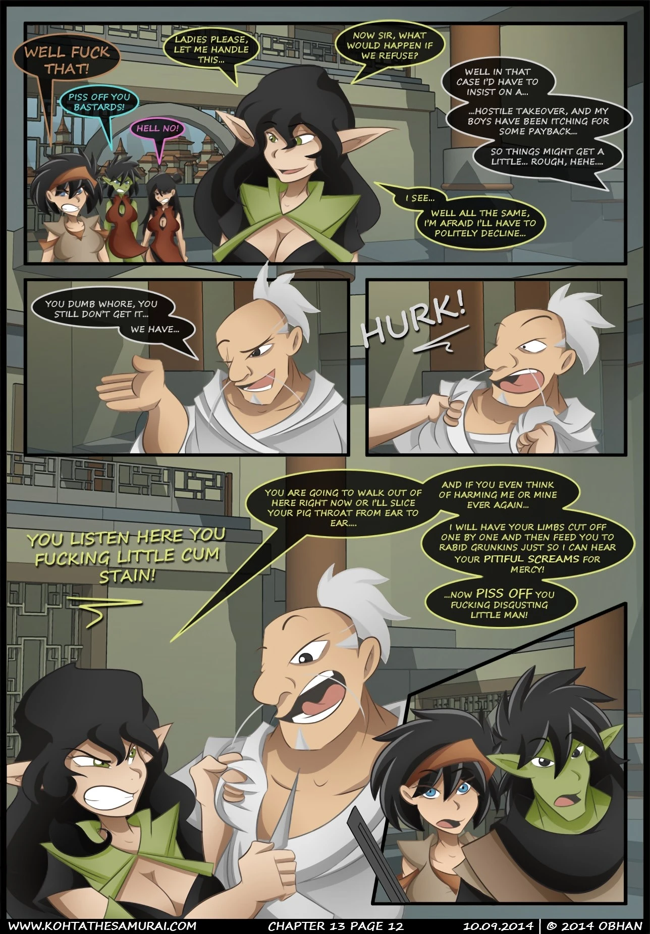 Kohta The Samurai 11-15 porn comic picture 97