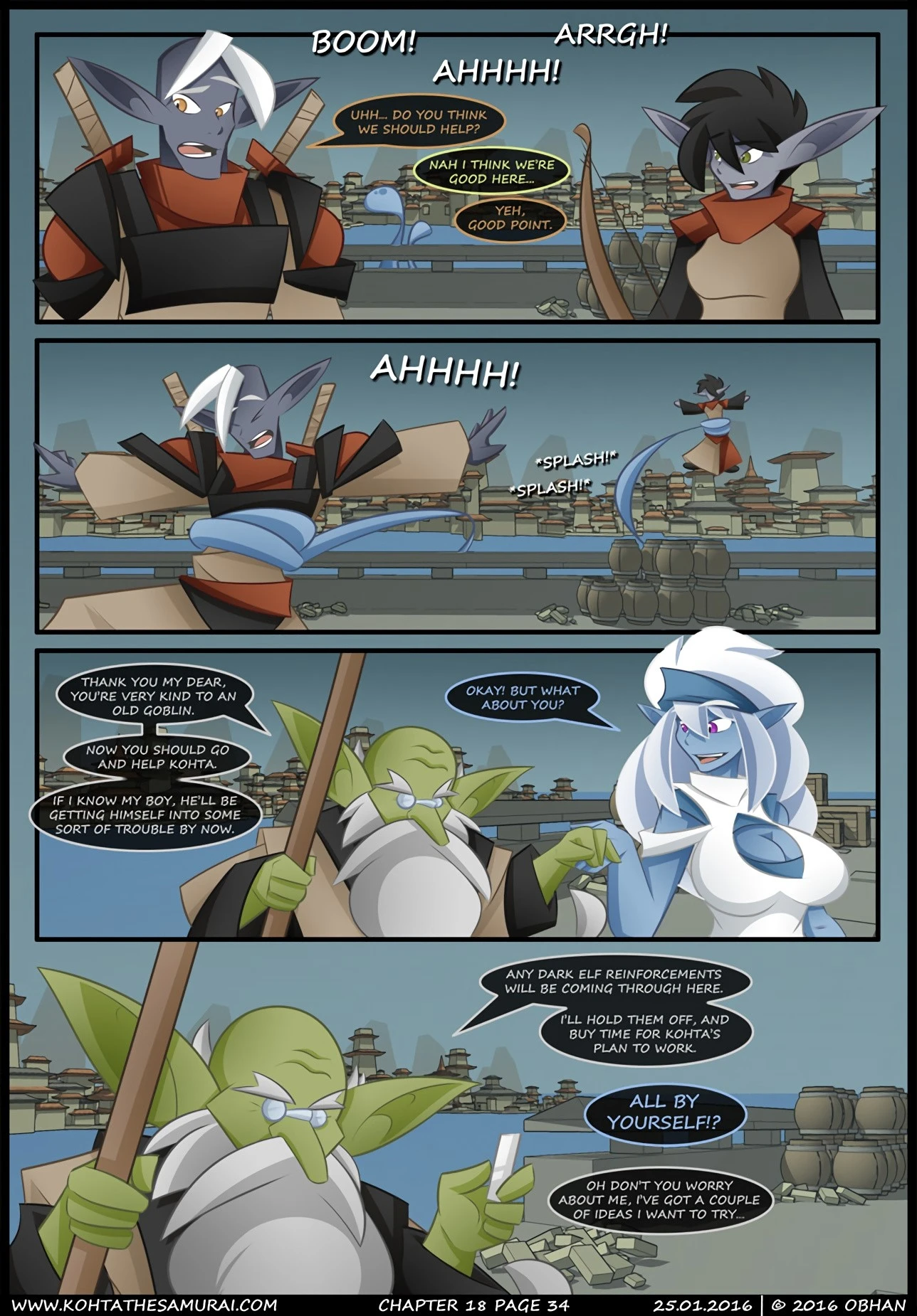 Kohta The Samurai 16-20 porn comic picture 107