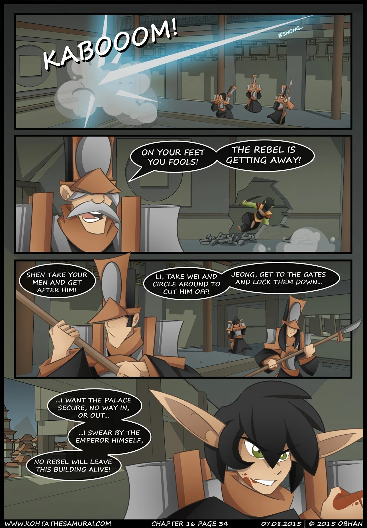 Kohta The Samurai 16-20 porn comic picture 34