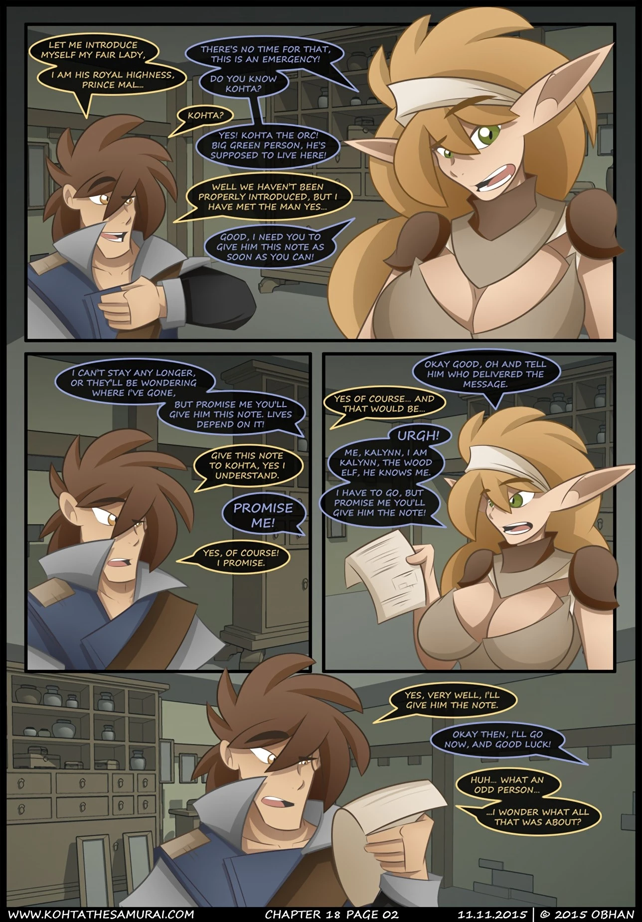 Kohta The Samurai 16-20 porn comic picture 75