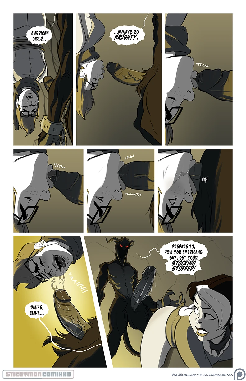 Krampusnacht porn comic picture 7