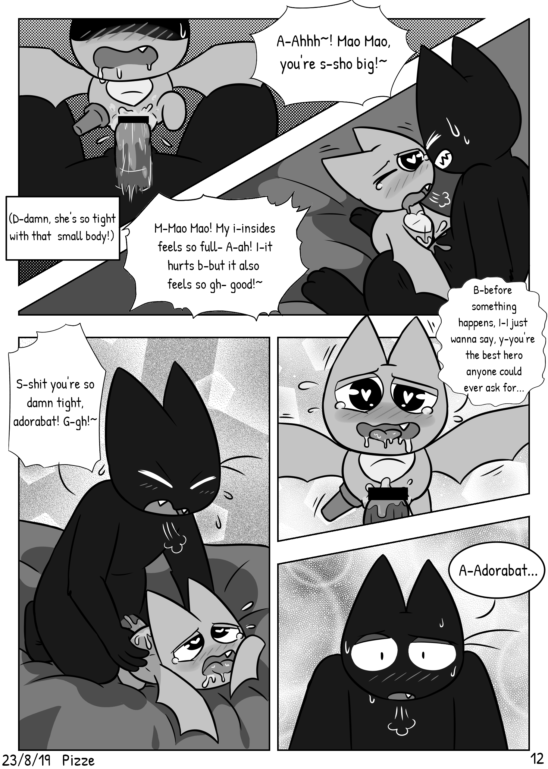 Little Bat Training porn comic picture 12