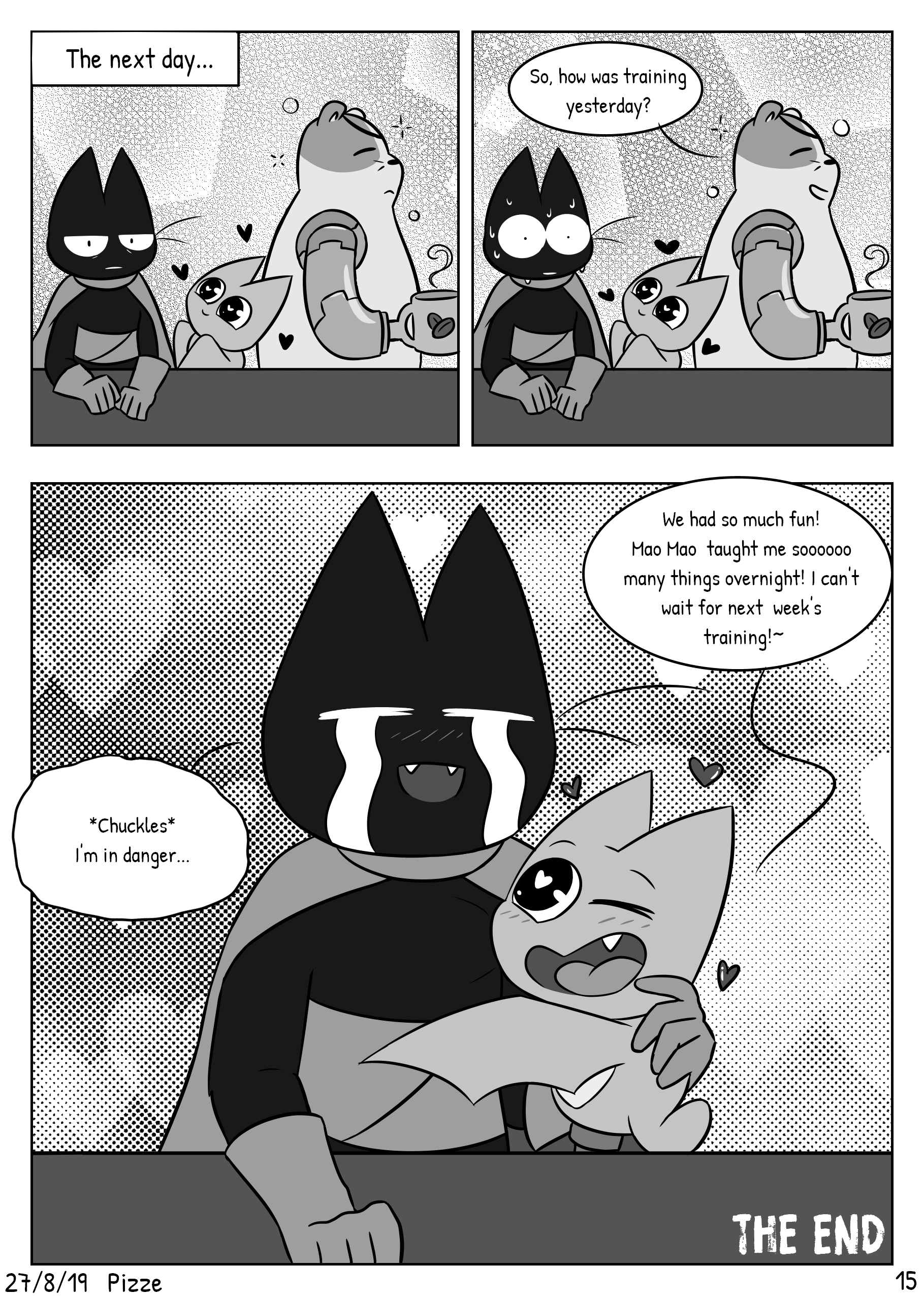 Little Bat Training porn comic picture 15