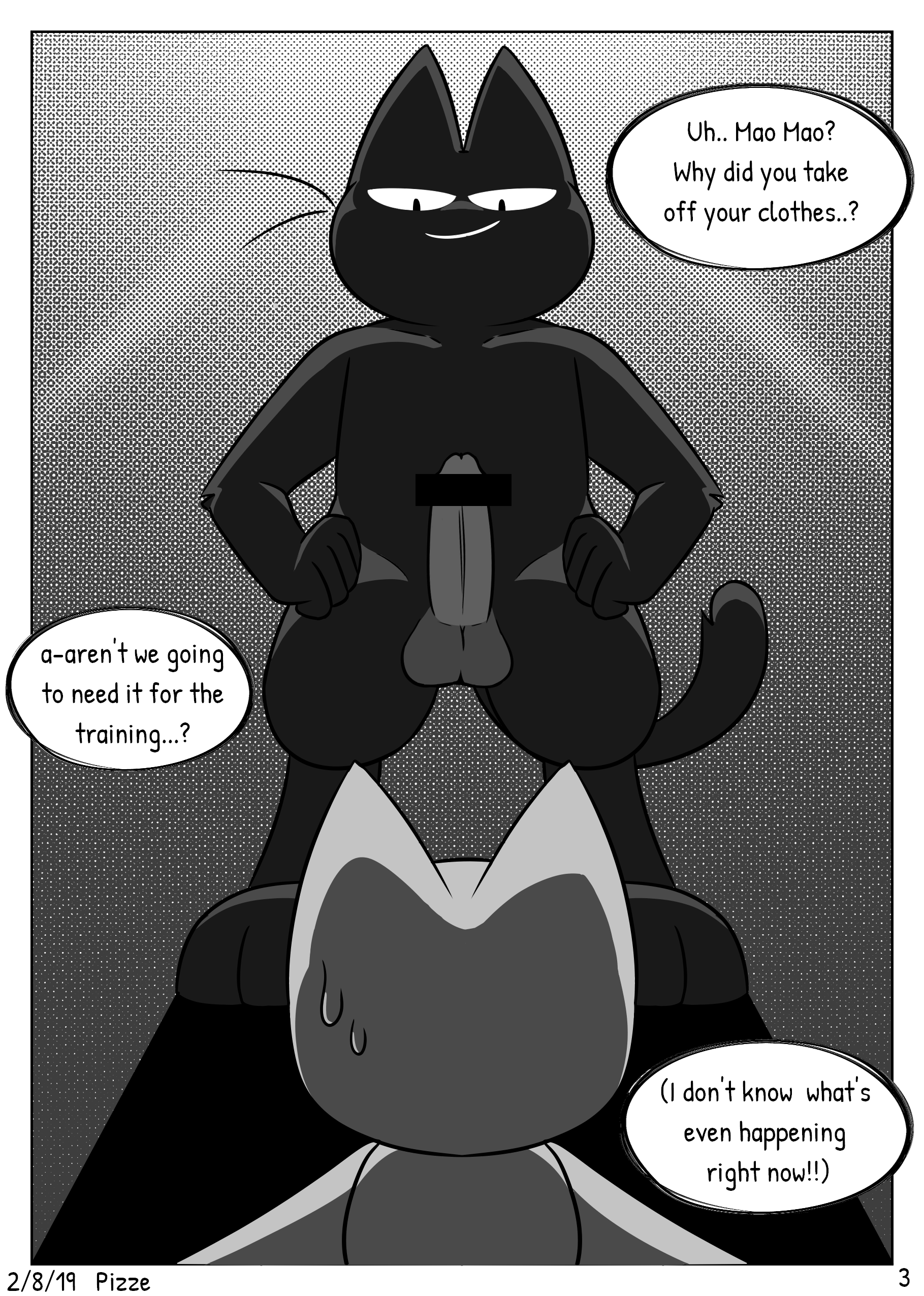 Little Bat Training porn comic picture 3