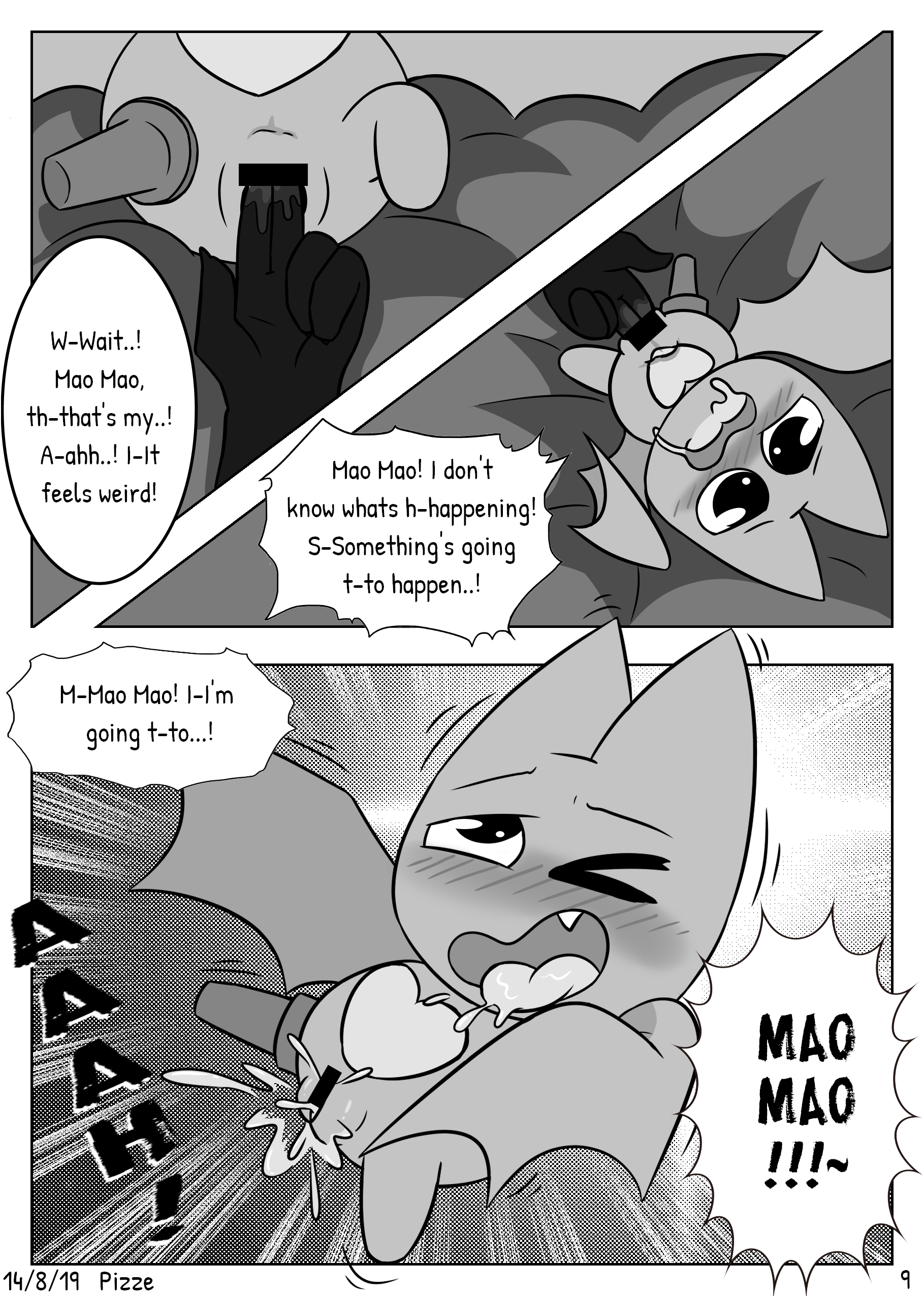 Little Bat Training porn comic picture 9