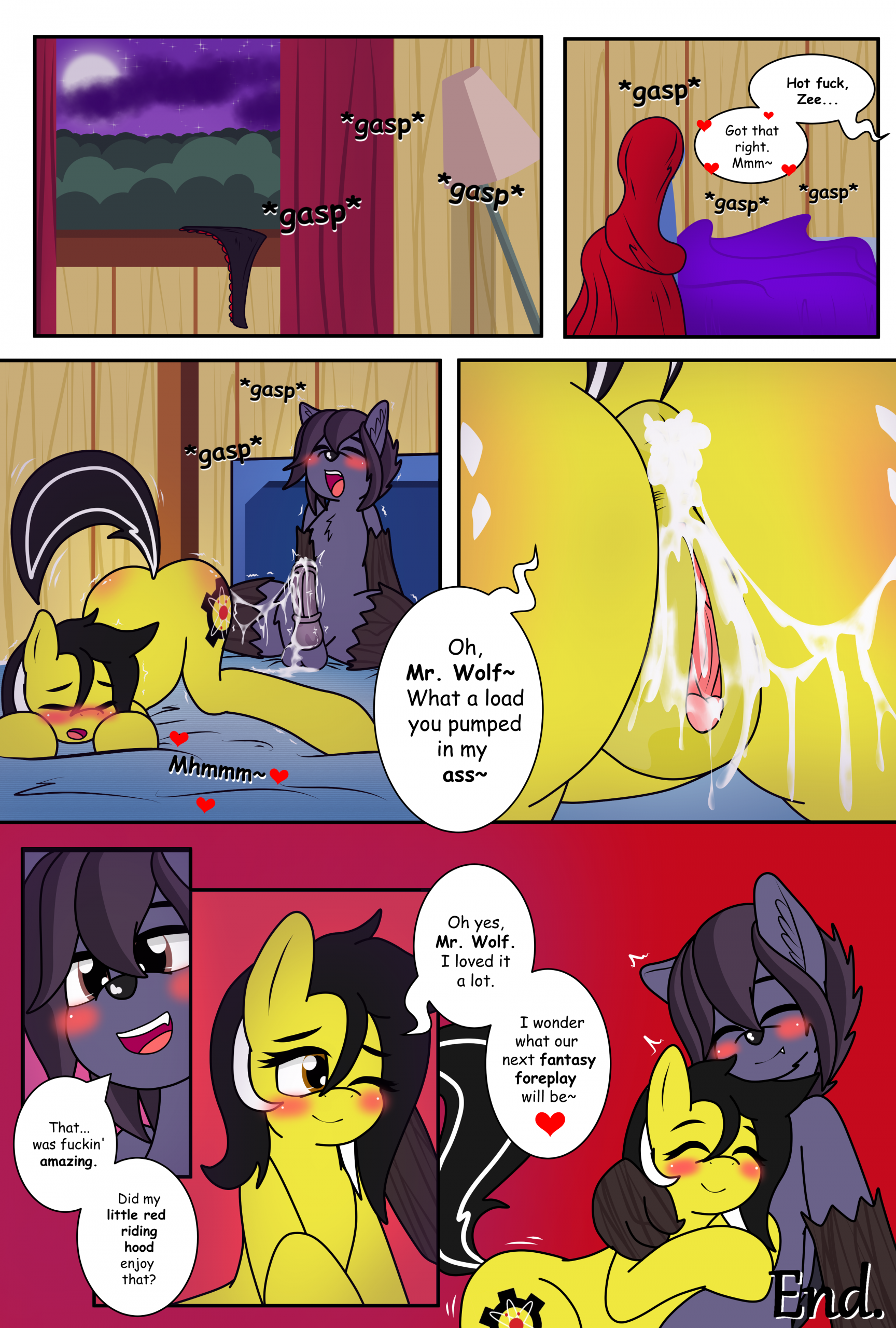 Little Red and the Big Bad Wolf porn comic picture 15