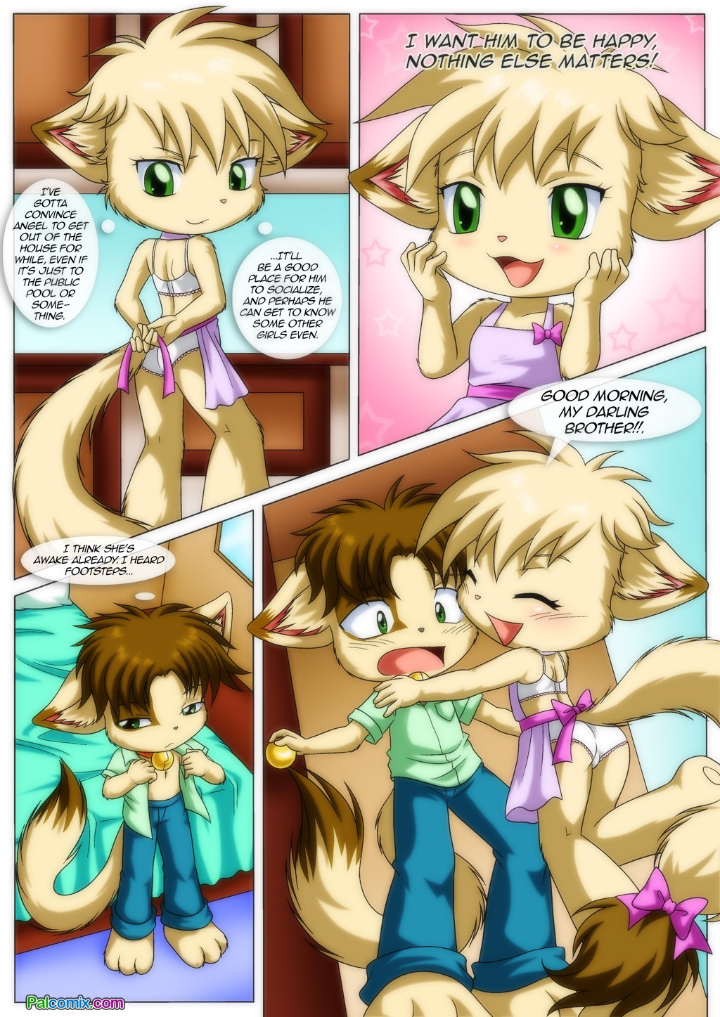 Little Tails 4: Cherry Blossom Girl porn comic picture 6