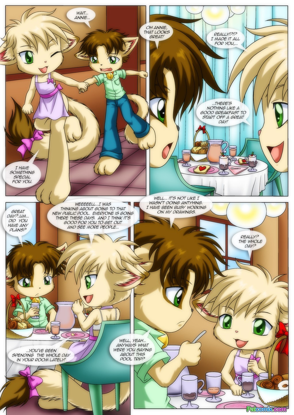 Little Tails 4: Cherry Blossom Girl porn comic picture 7