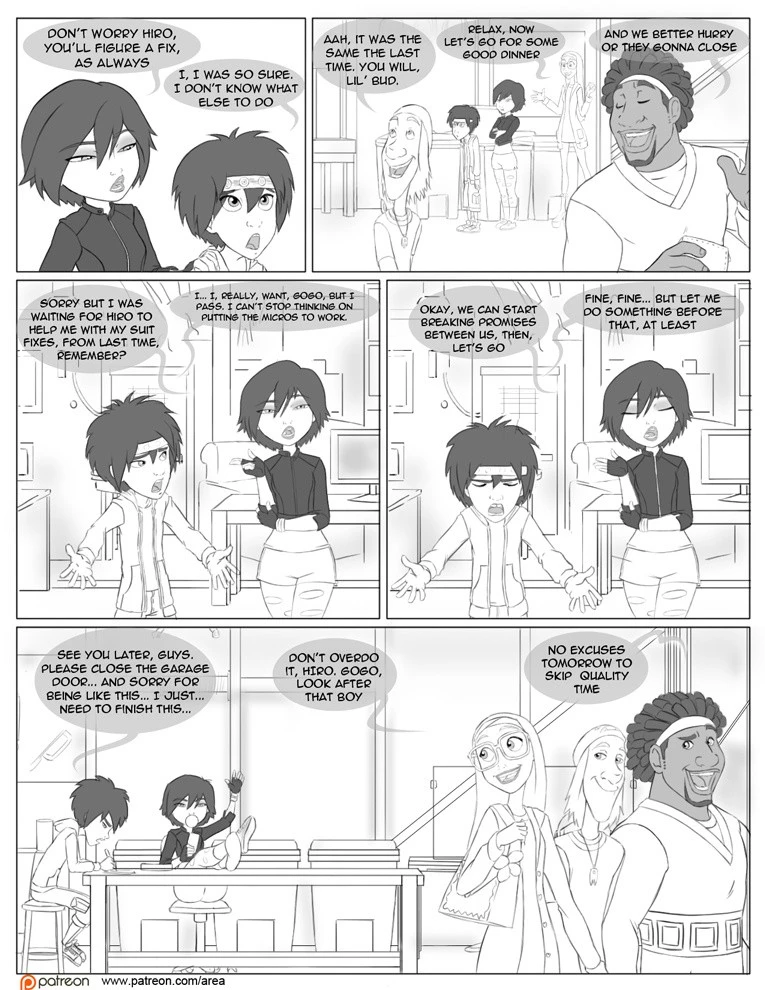 Love Crafting - Big Hero 6 porn comic picture 3