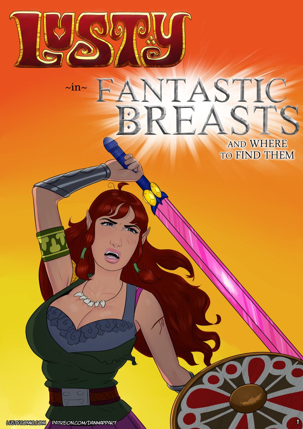 Lusty in Fantastic Breasts and Where to Find Them porn comic picture 1