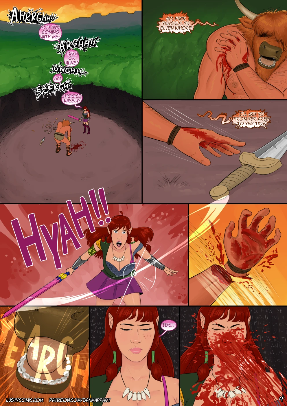 Lusty in Fantastic Breasts and Where to Find Them porn comic picture 4