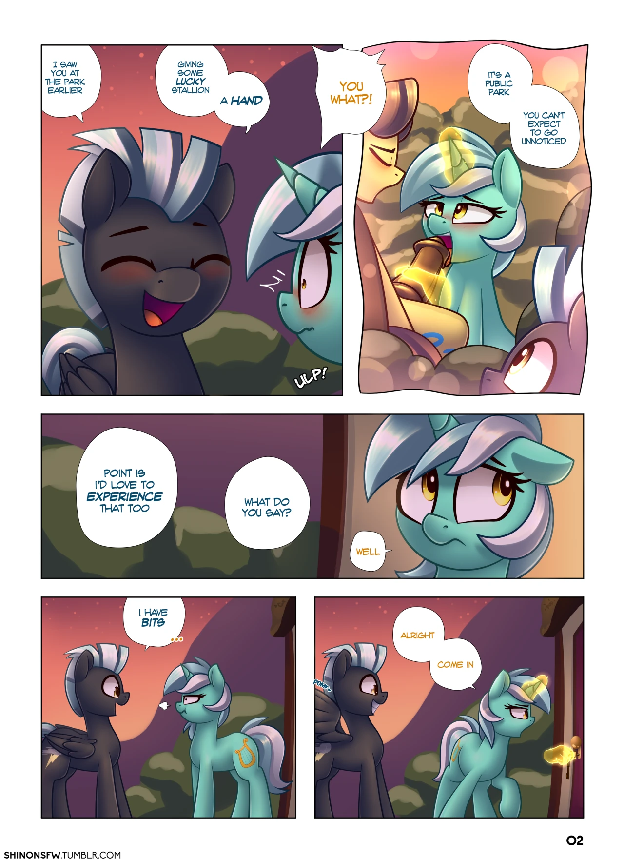 Magic Touch porn comic picture 3