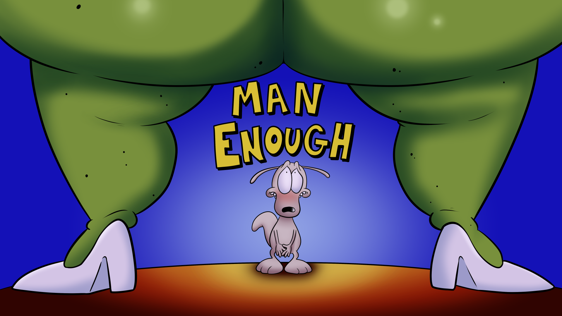 Man Enough porn comic picture 1