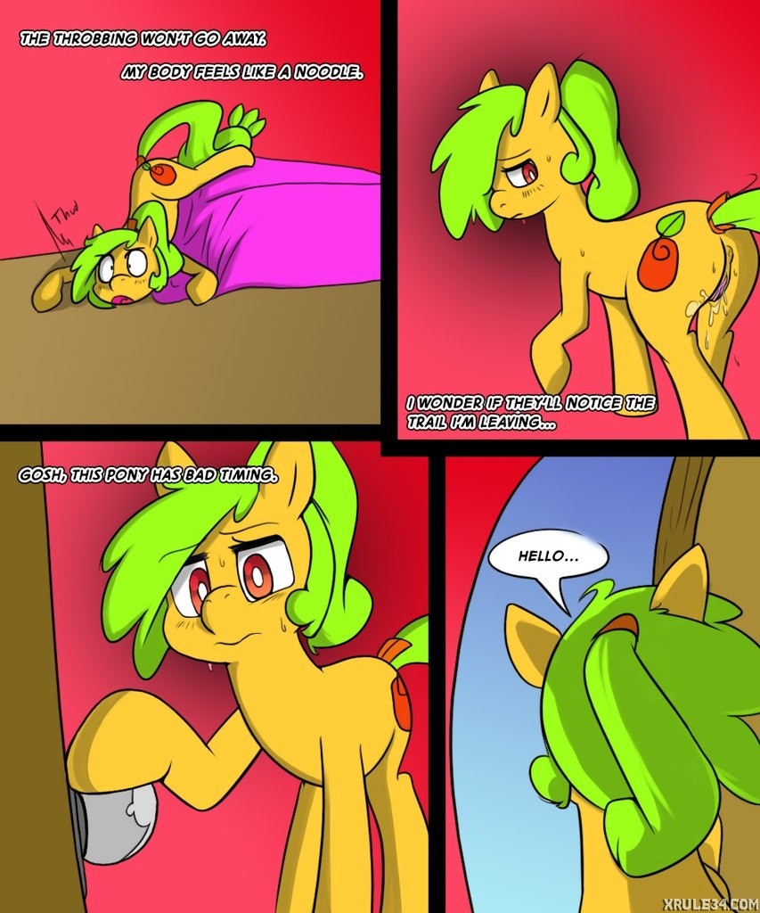 Mango and Fluttershy porn comic picture 3