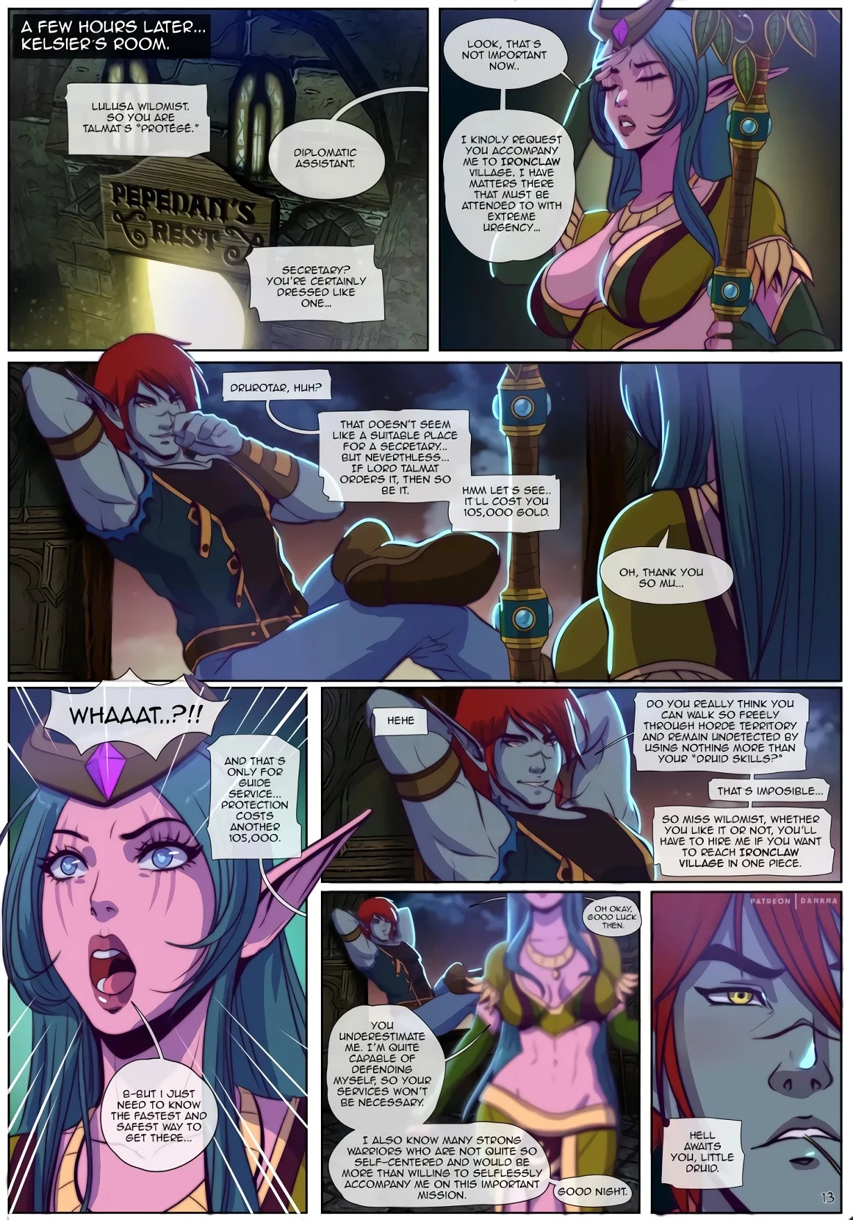 Mark of the Wild porn comic picture 14