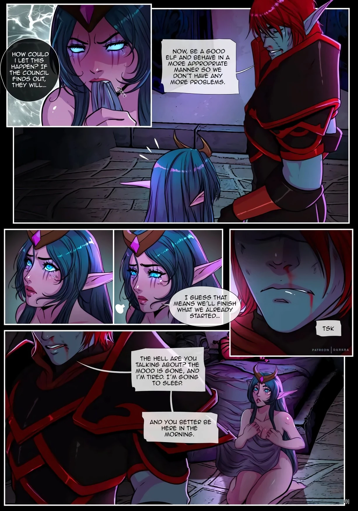 Mark of the Wild porn comic picture 42