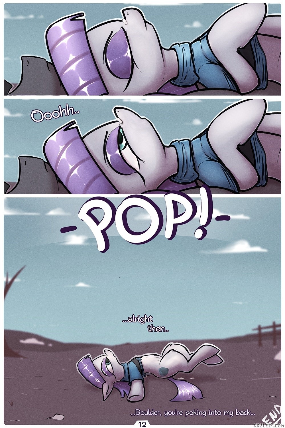 Maud Has Sex With a Rock porn comic picture 12