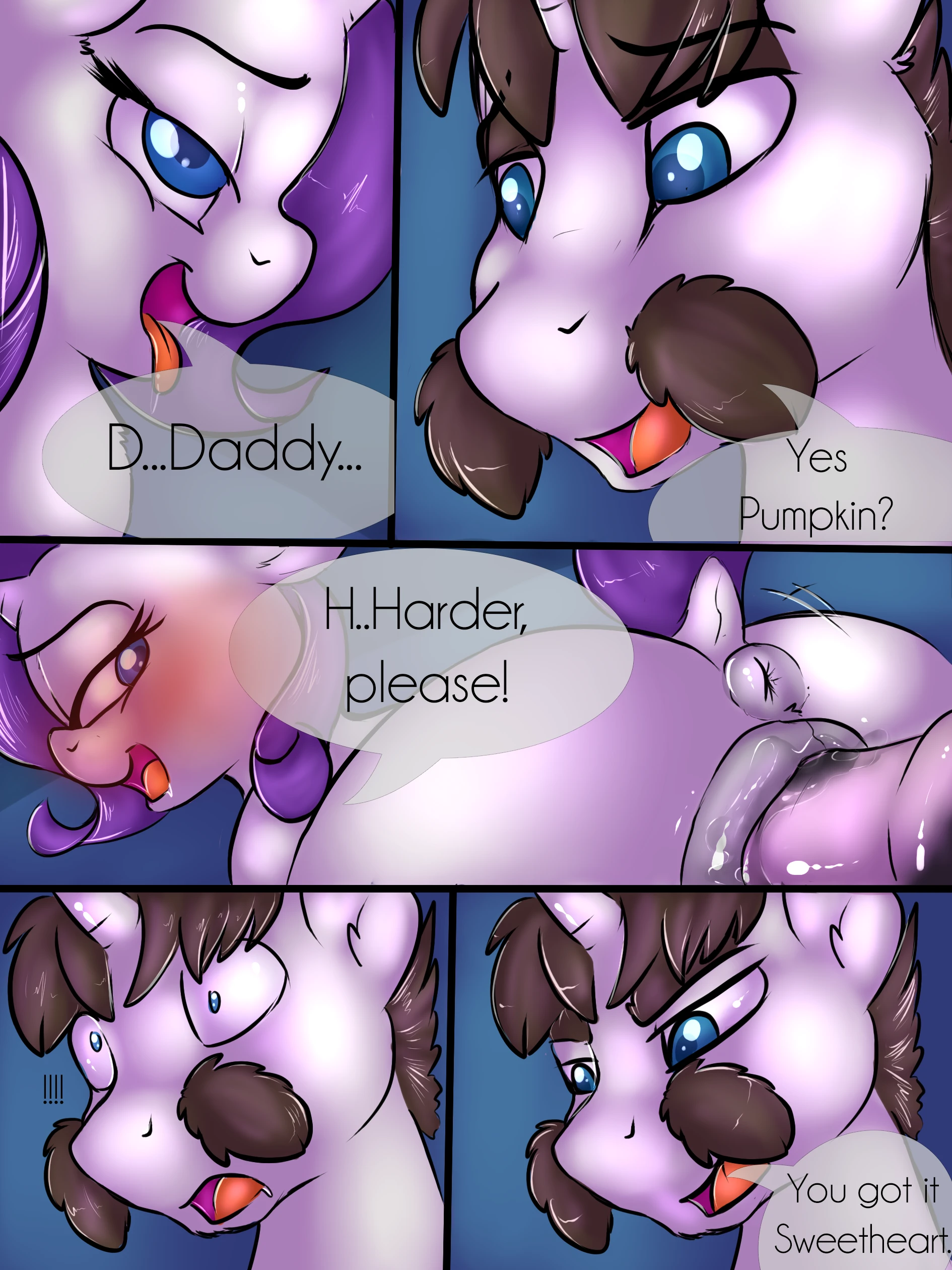Movie Night - MLP porn comic picture 9