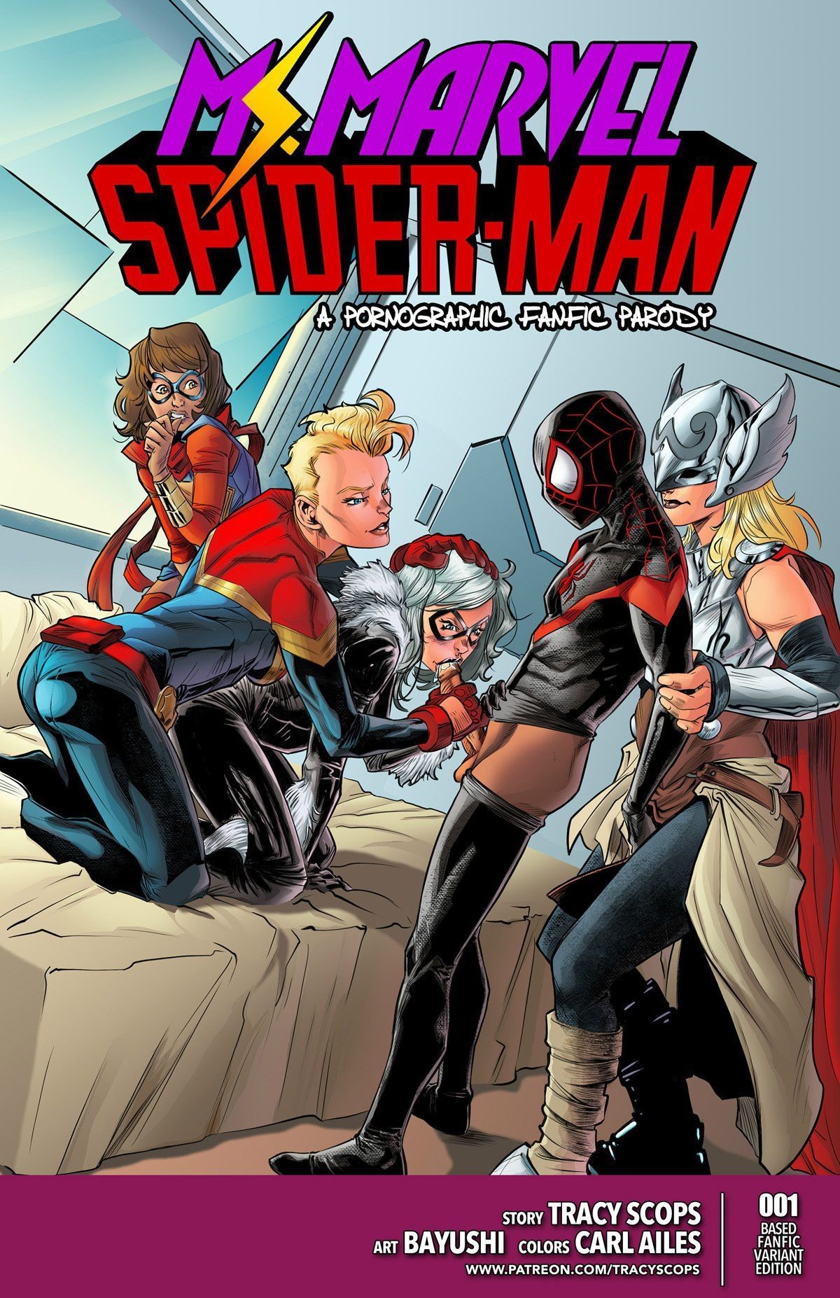 Ms.Marvel - Spiderman 1 porn comic picture 1