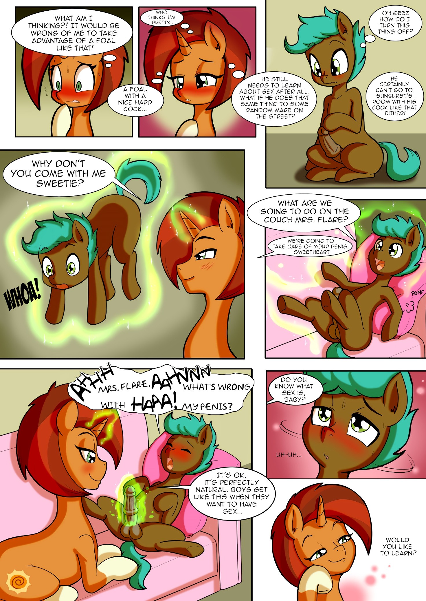My Life With Older Mares porn comic picture 4