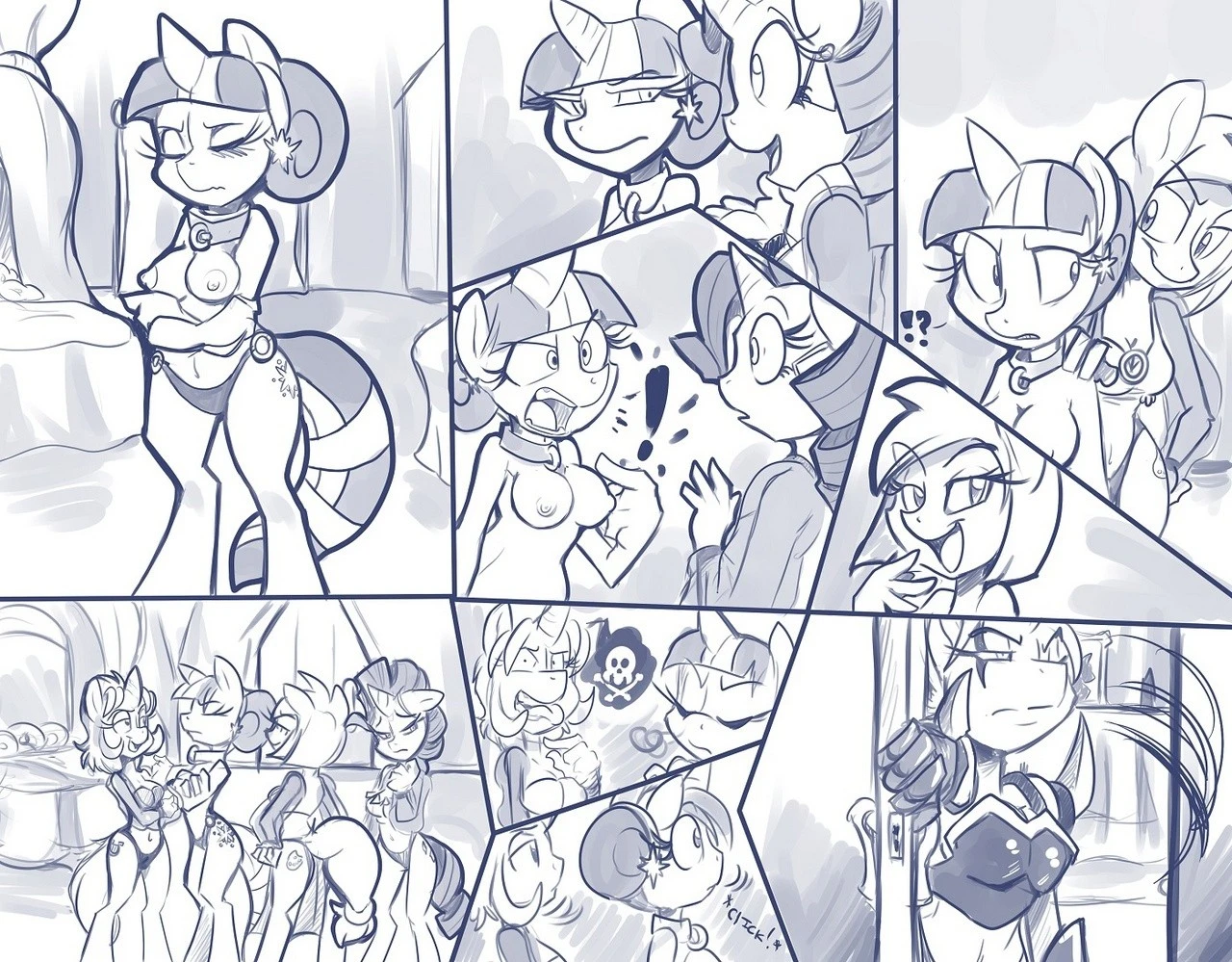 My little Slave porn comic picture 12