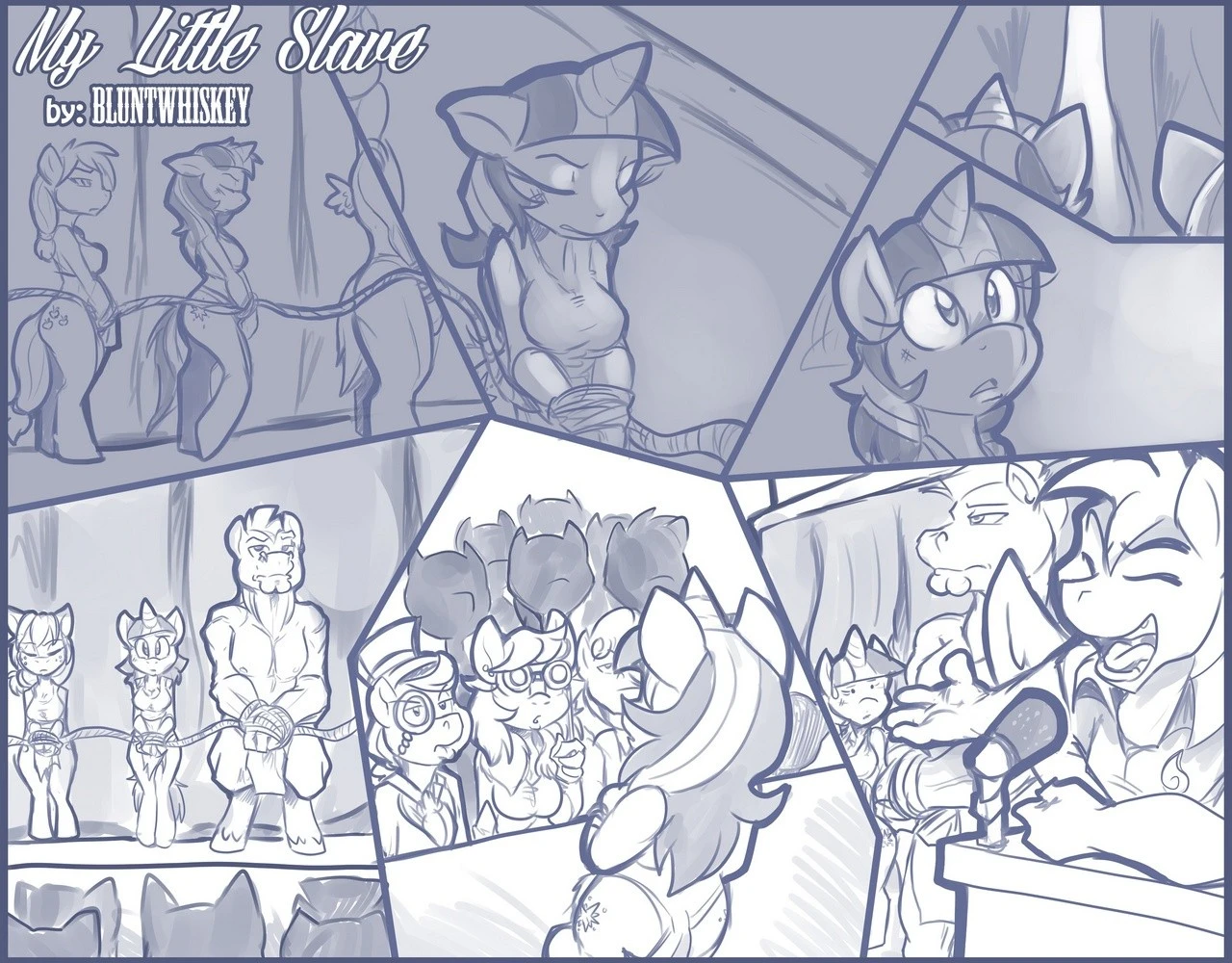 My little Slave porn comic picture 2
