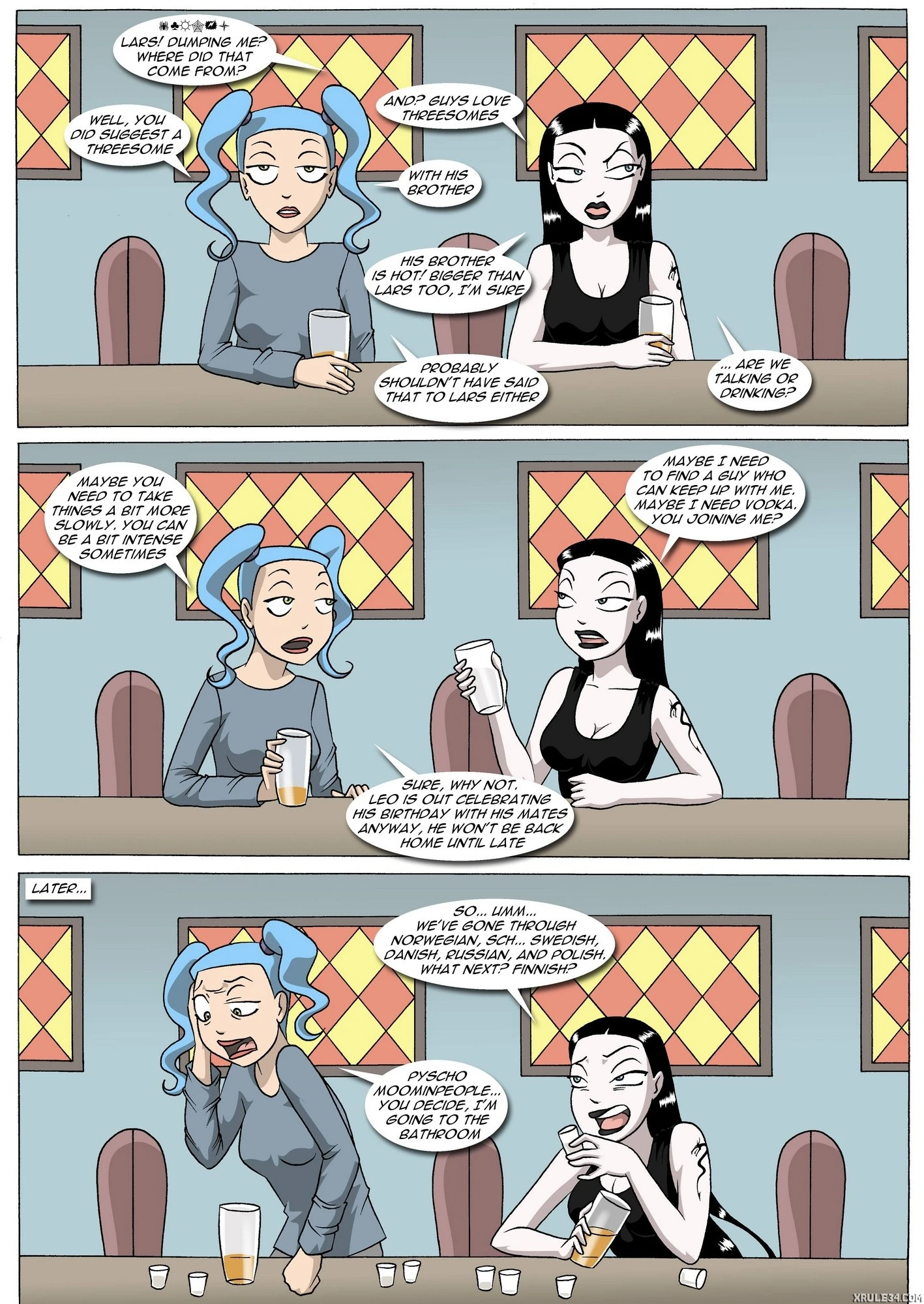 Nemi - Mr Rebound porn comic picture 2